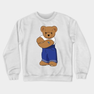 Pride Bear Simple Crewneck Sweatshirt